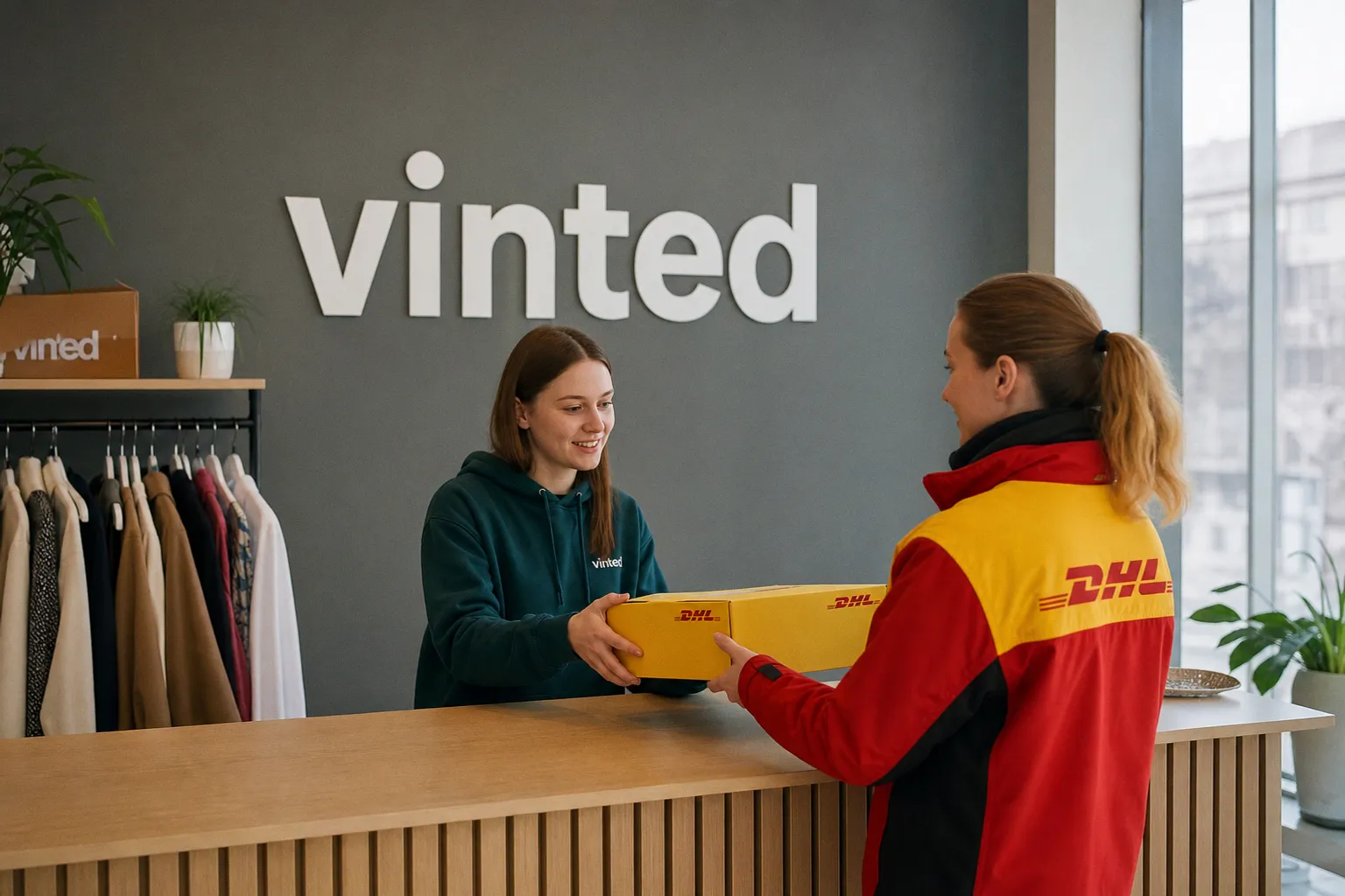 DHL и Vinted значительно расширяют сотрудничество на рынке подержанных вещей в Германии